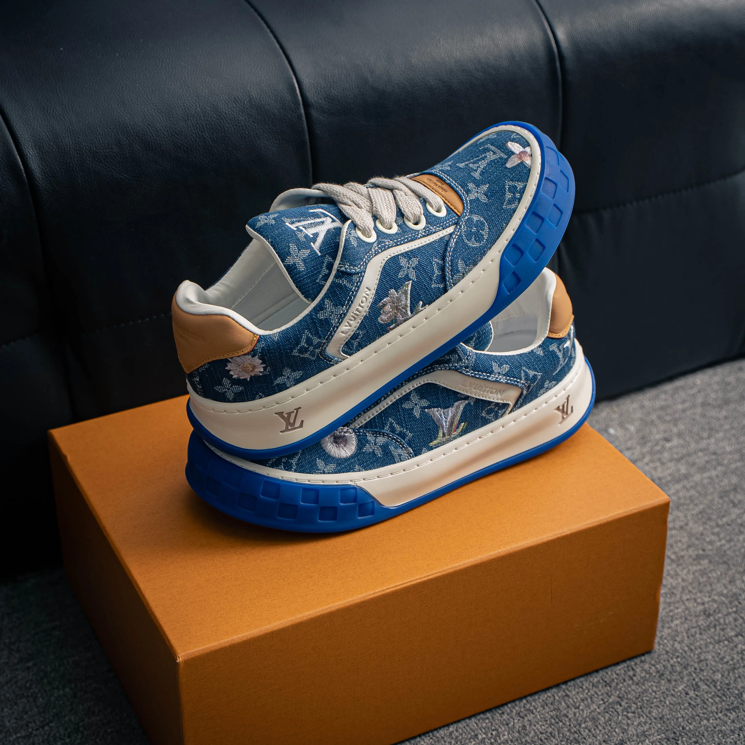 # Premium -- LOUIS VUITTON Tilted Series｜2026 LV Tilted Low Sneakers Series Low-Top Retro